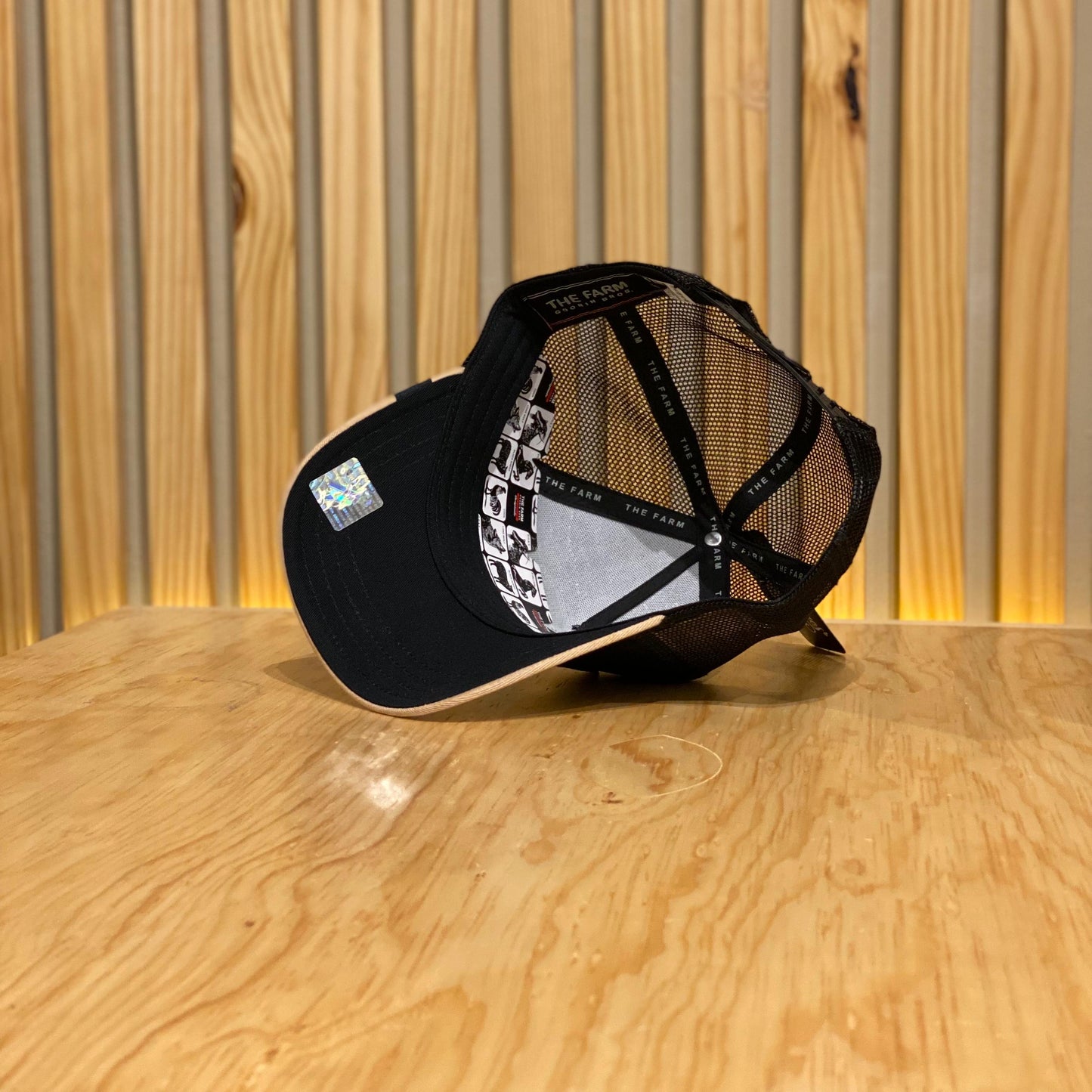 Gorra Goorin Bros Pantera negro Beige Unitalla