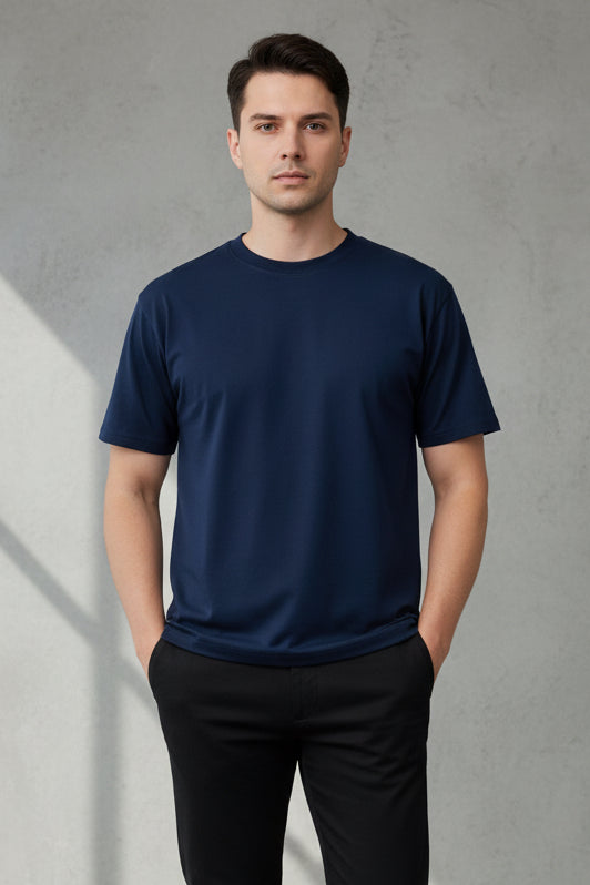 Playera Rutz Básica Marino