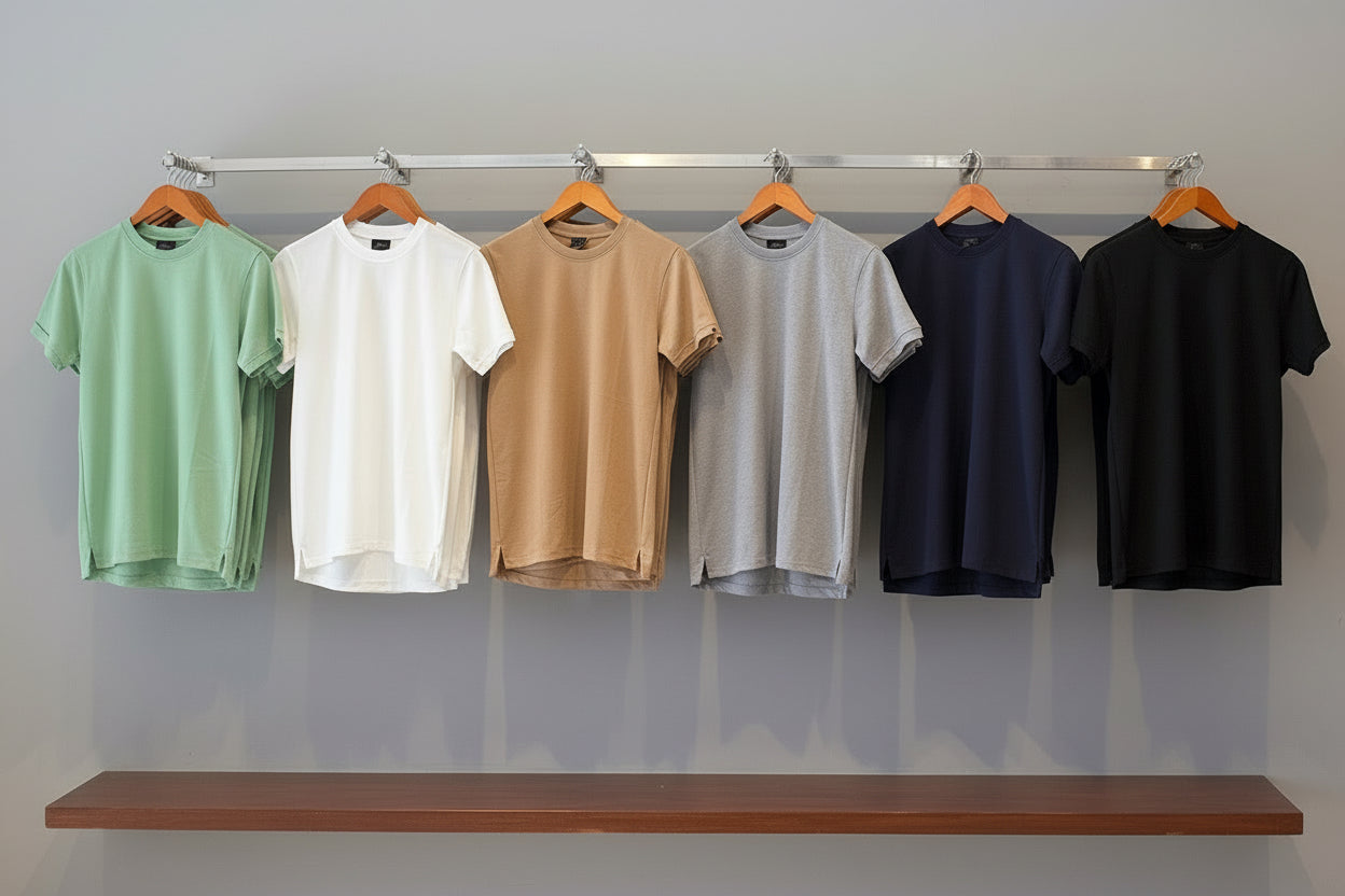 Playera Rutz Waffle Acero