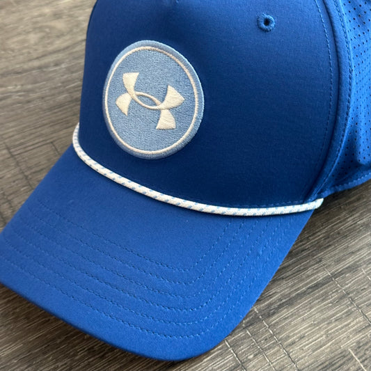 Gorra Under Armour Golf Driver SnapBack 4017762002 Unitalla Ajustable Azul Blanco