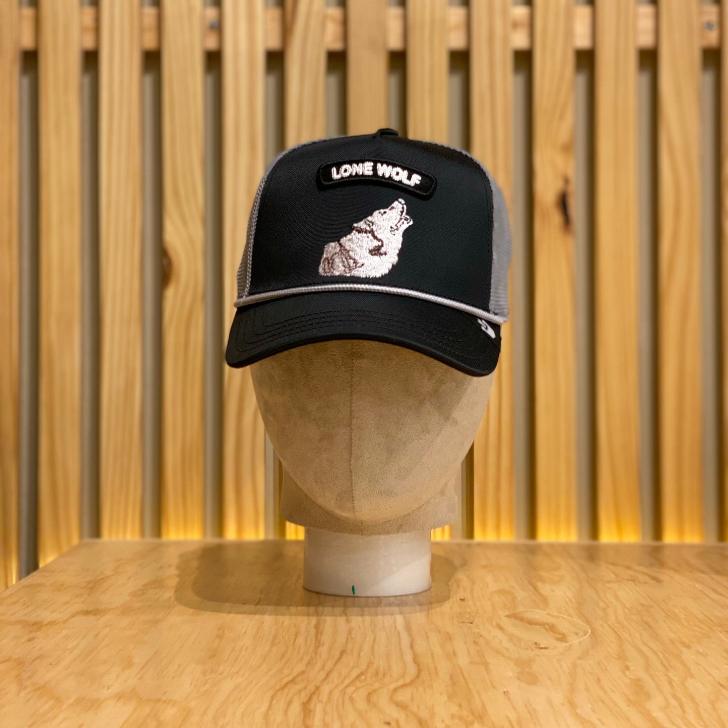 Gorra Goorin Bros Lone Wolf GB2 Negro Gris Unitalla