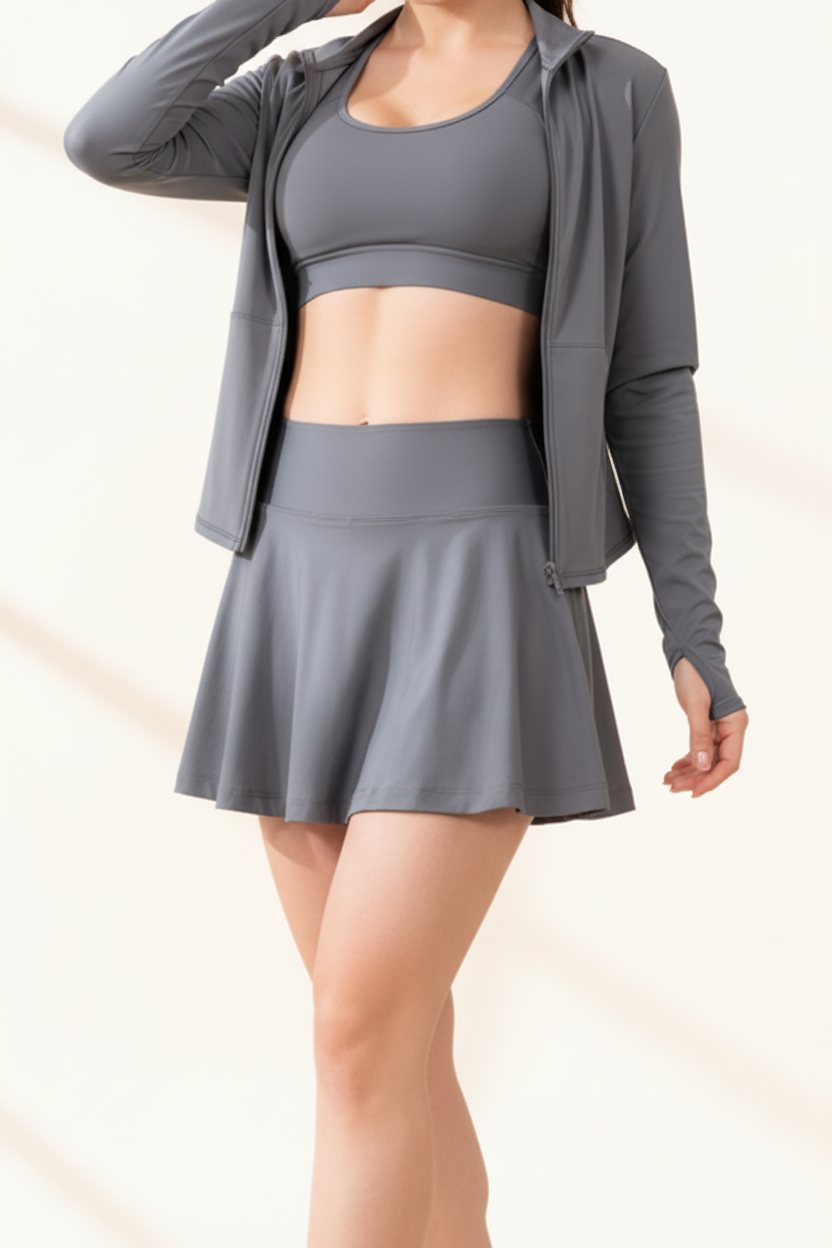 Falda NØR Circular con short