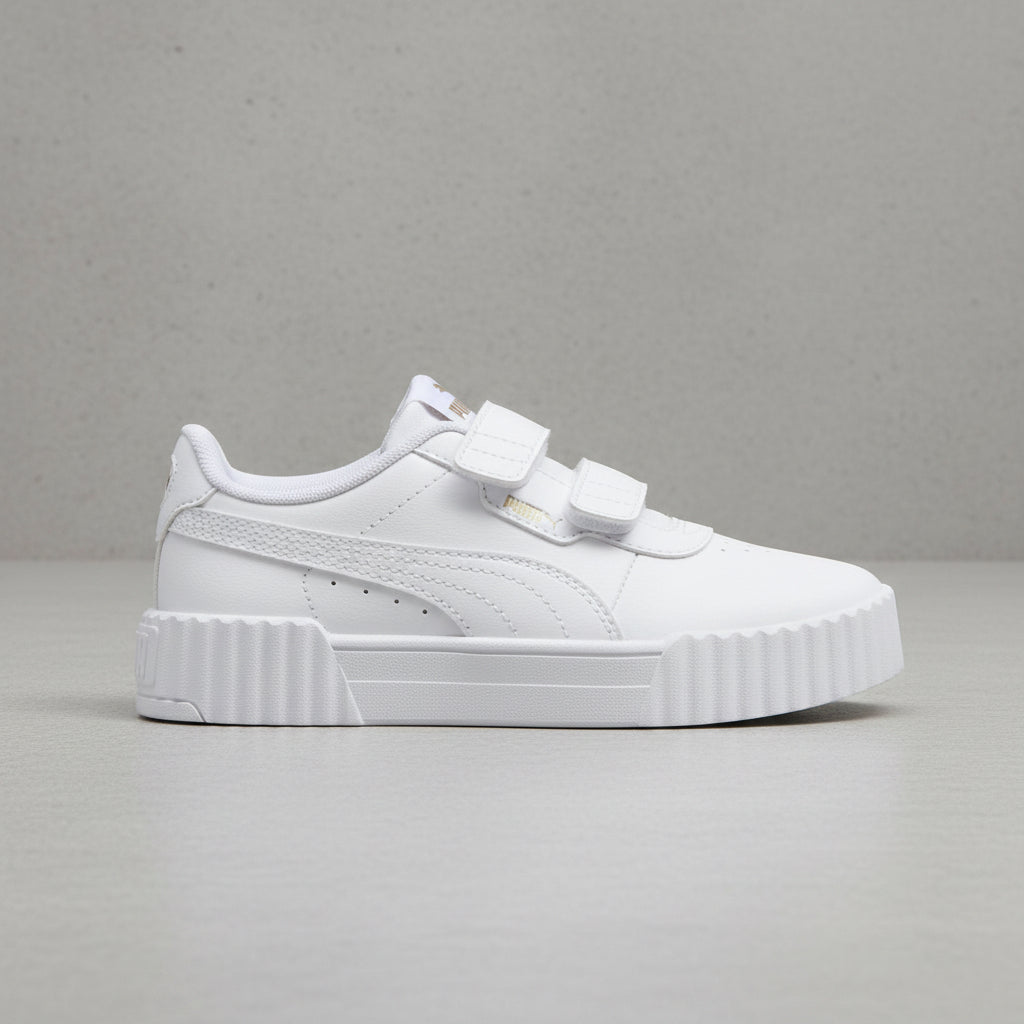 Tenis Puma Carina 3.0 V PS 40147801 Blanco Junior