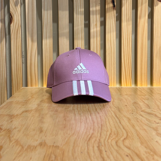 Gorra Adidas Bball 3s cap ct Ii3512 Rosa blanco Ajustable