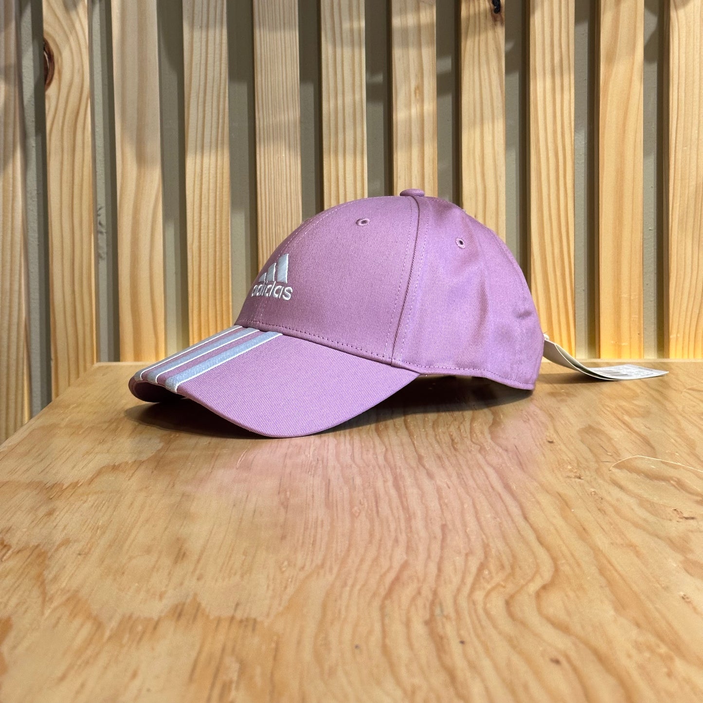 Gorra Adidas Bball 3s cap ct Ii3512 Rosa blanco Ajustable