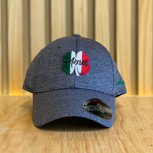 Gorra Black Clover Lucky Heather Mexico Gris Bandera