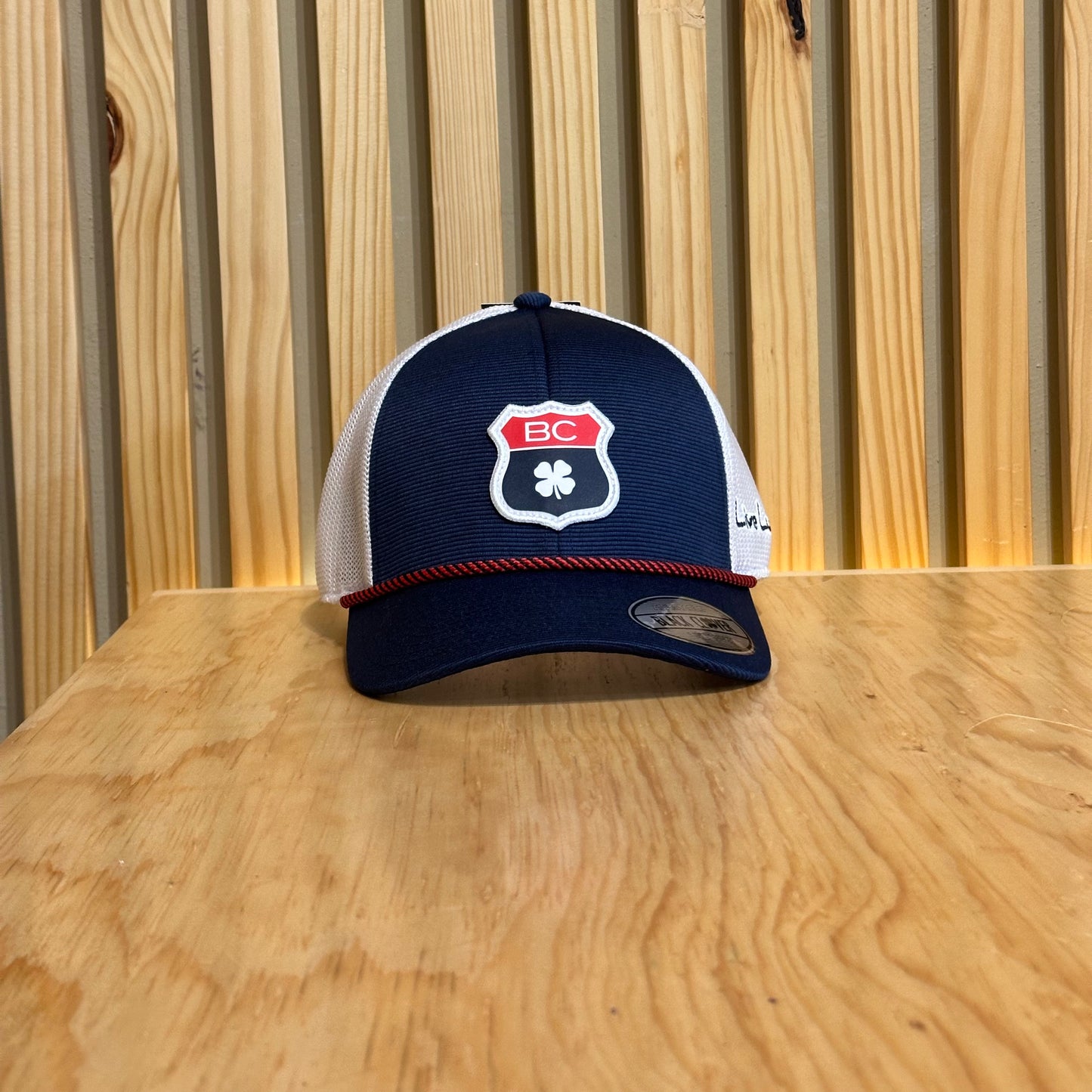 Gorra Black Clover Lucky Route Marino Blanco Ajustable