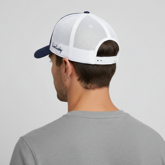 Gorra Black Clover Premium 171A Navy Blanco Ajustable