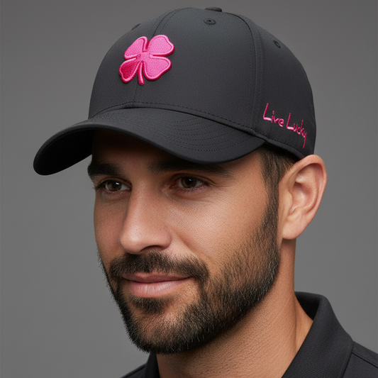 Gorra Black Clover Premium 185 Negro Rosa