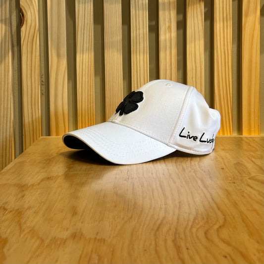 Gorra Black Clover Premium 1A Blanco Negro Ajustable