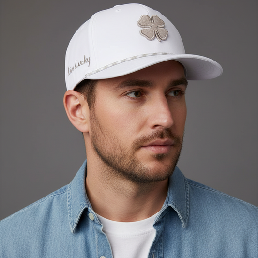 Gorra Black Clover Rope 4 Blanco Gris Ajustable