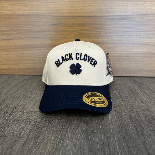 Gorra Black Clover Timeles 2 Beige Navy Ajustable