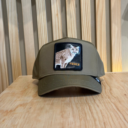 Gorra Goorin Bros Fierce Olivo Unitalla Ajustable