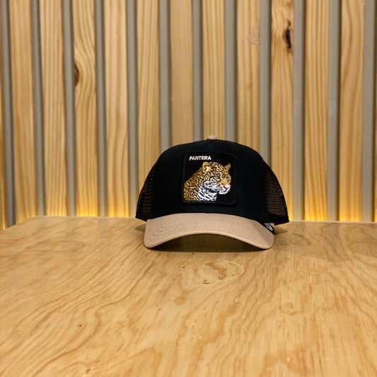 Gorra Goorin Bros Pantera negro Beige Unitalla