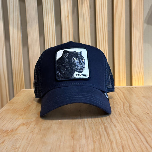 Gorra Goorin Bros Panther Indigo Marino Unitalla Ajustable