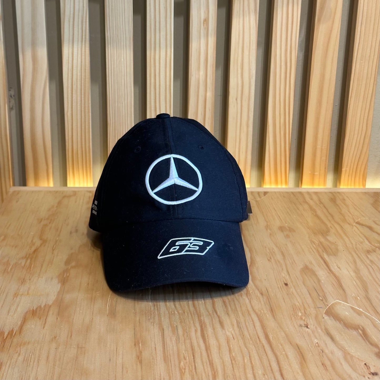 Gorra Mercedes Mapf1 rp Gr Driver Dad 701224611 001 Negro Blanco Unitalla