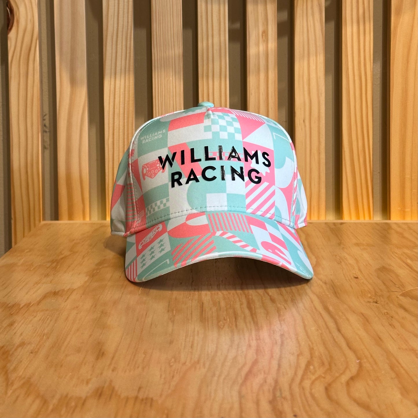 Gorra Puma Wr fw beach se cap Williams Racing 701231853 001 Verde Salmon Ajustable