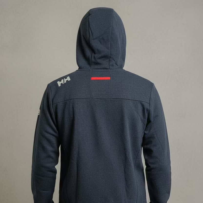 Chamarra Helly Hansen Crew FZ Hoddie Marino