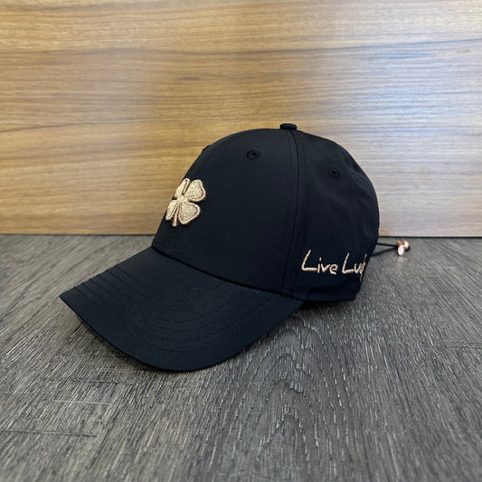 Gorra Black Clover Bc Hollywood 21 Negro Dorado Unitalla Ajustable