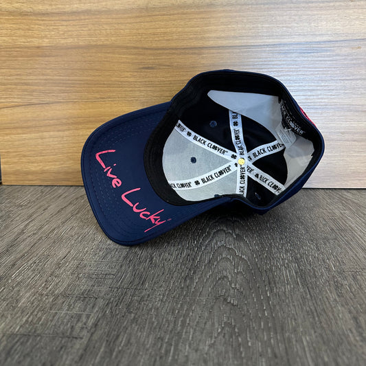 Gorra Black Clover Premium Clover 163 Azul Marino Rosa