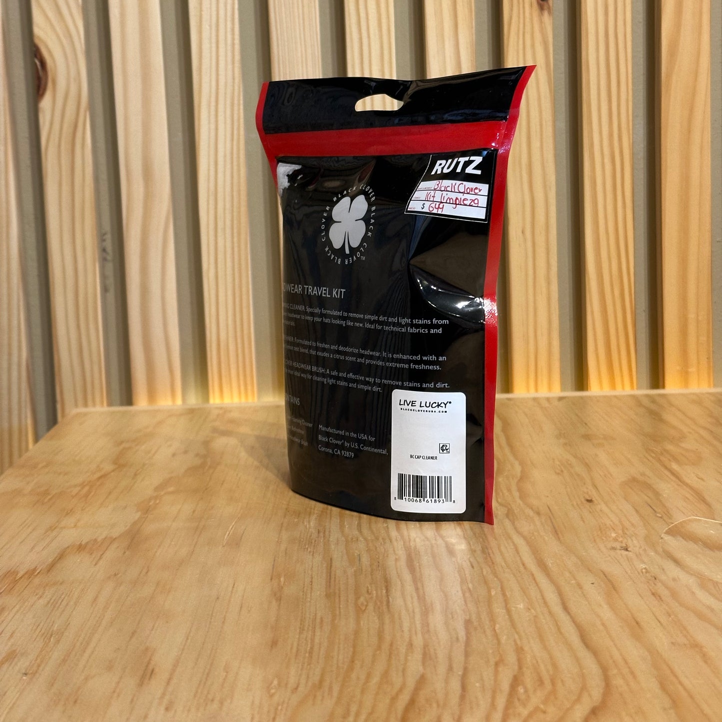 Black Clover Limpiador Headwear Travel Kit