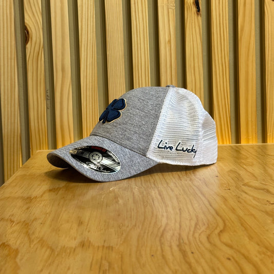 Gorra Black Clover Perfect luck 11 Blanco Gris Azul Ajustable