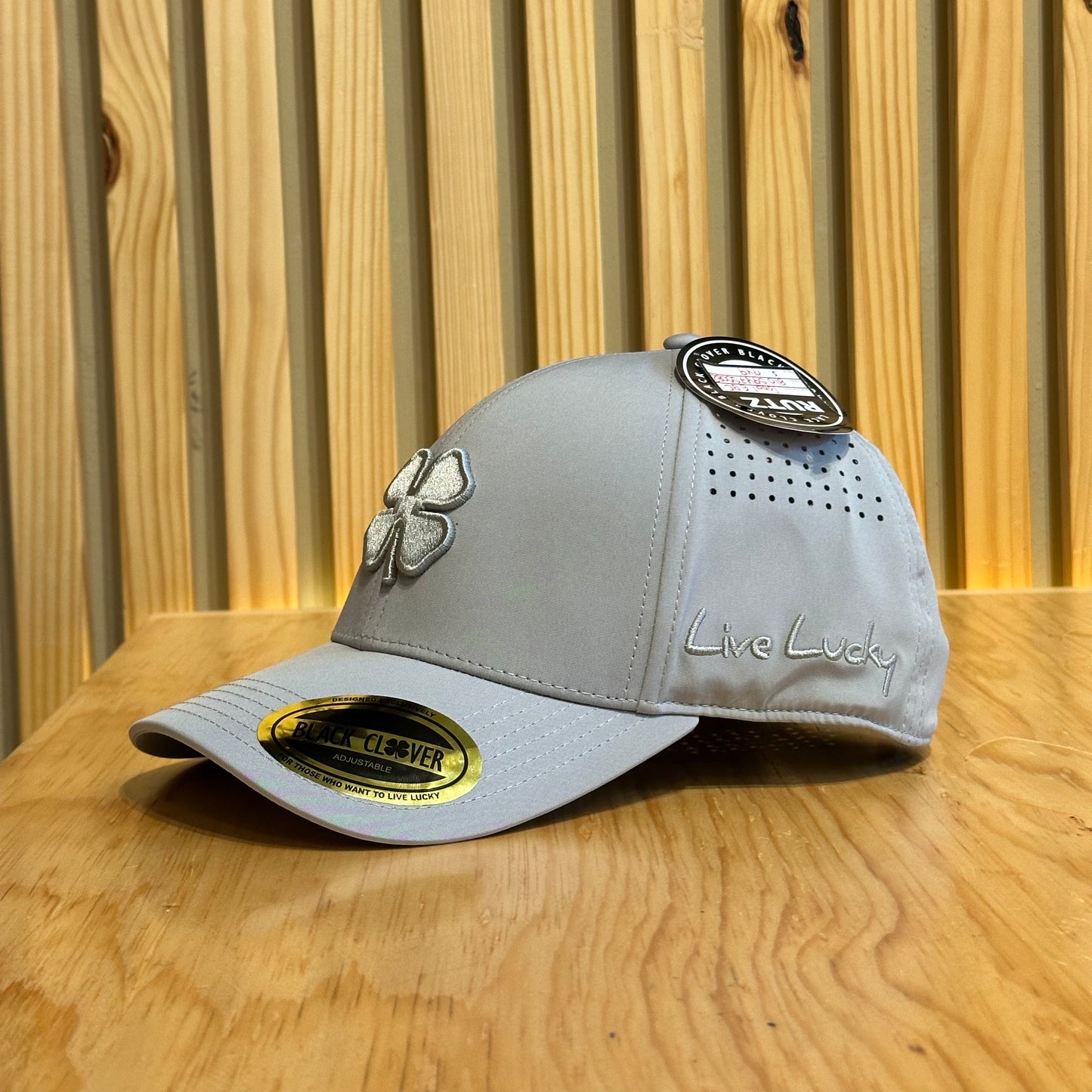 Gorra Black Clover Bc Tonal 6 Gris Ajustable
