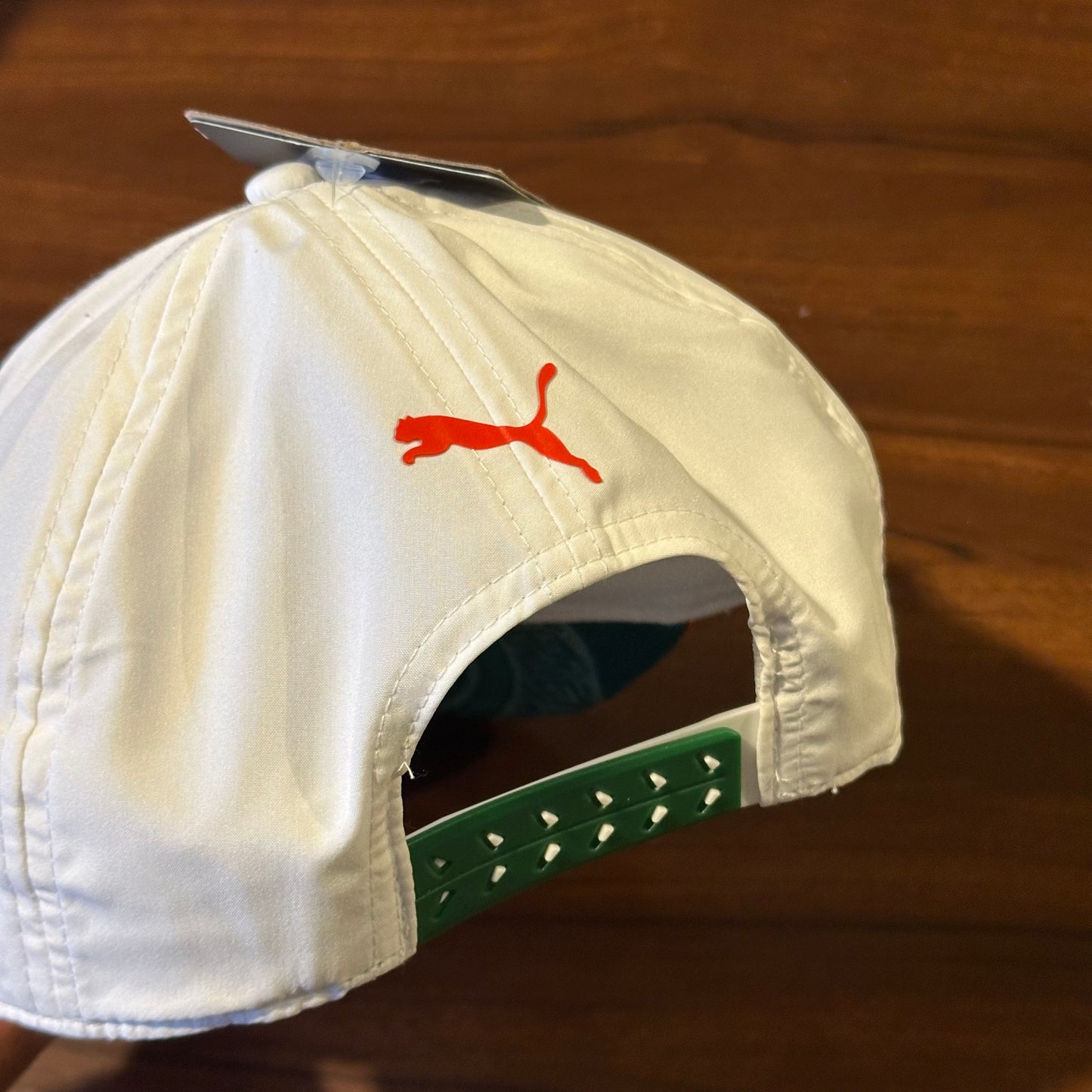 Gorra Puma F1 Mexico BB Cap 025756 01 Blanco Verde Unitalla Ajustable
