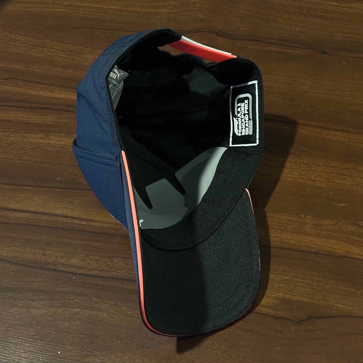 Gorra Puma F1 Singapure BB Cap 02754 01 Negro Neon Unitalla Ajustable