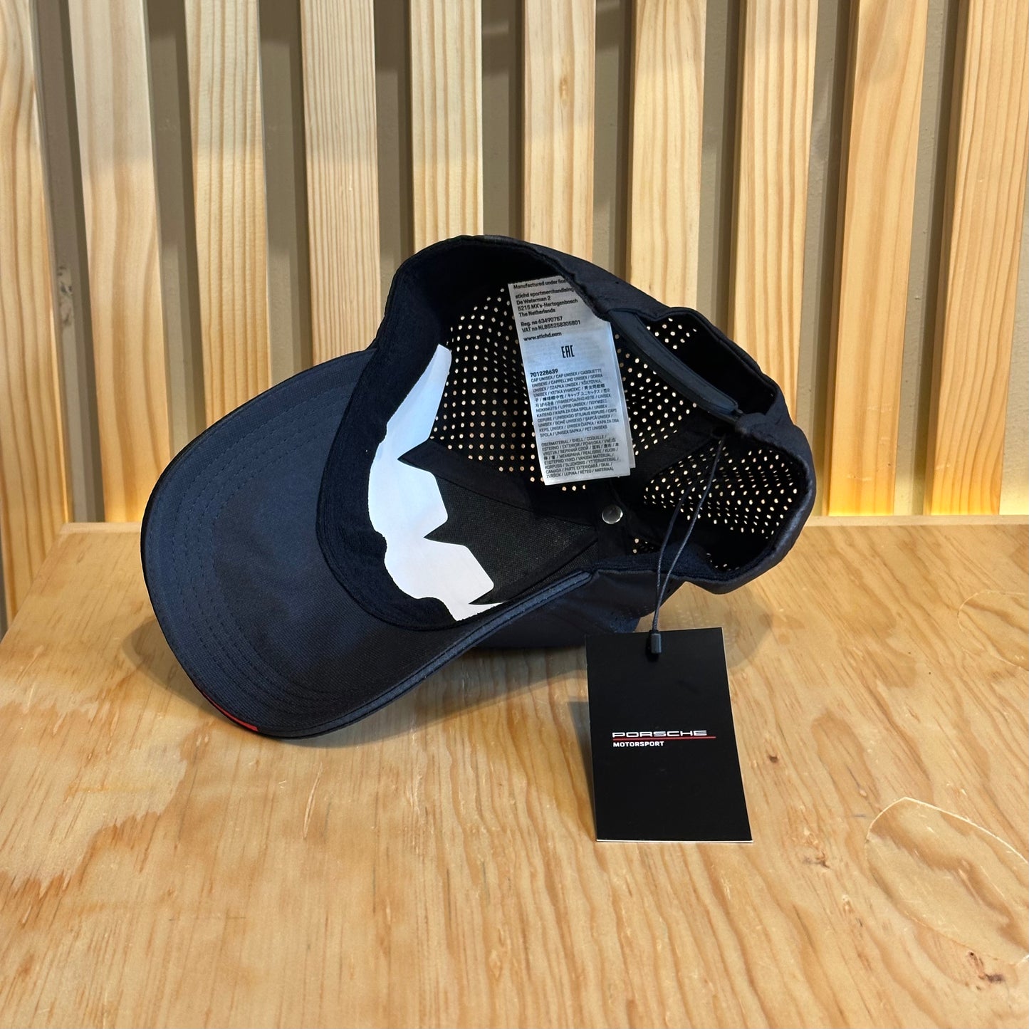 Gorra Porsche Fw Cap 701228639 001 Negro
