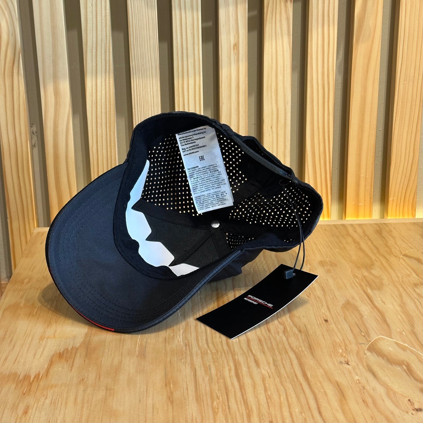 Gorra Porsche Fw Cap 701228639 001 Negro