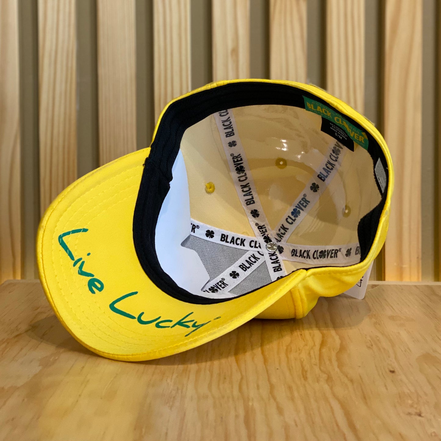 Gorra Black Clover Bc Premium 105 Amarillo Verde