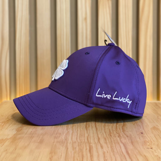 Gorra Black Clover Premium Clover 107 Morado Blanco