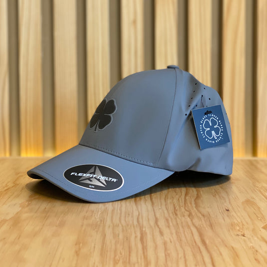 Gorra Black Clover Bc Seamless Luck 3 Gris Negro Reflective