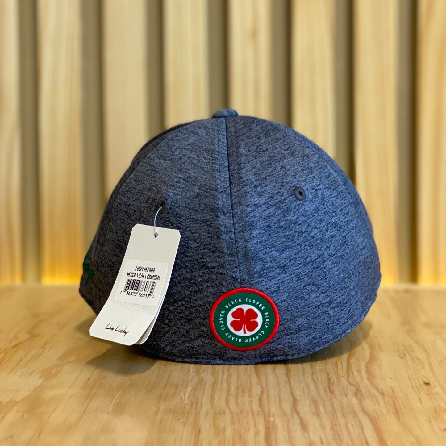 Gorra Black Clover Lucky Heather Mexico Gris Bandera