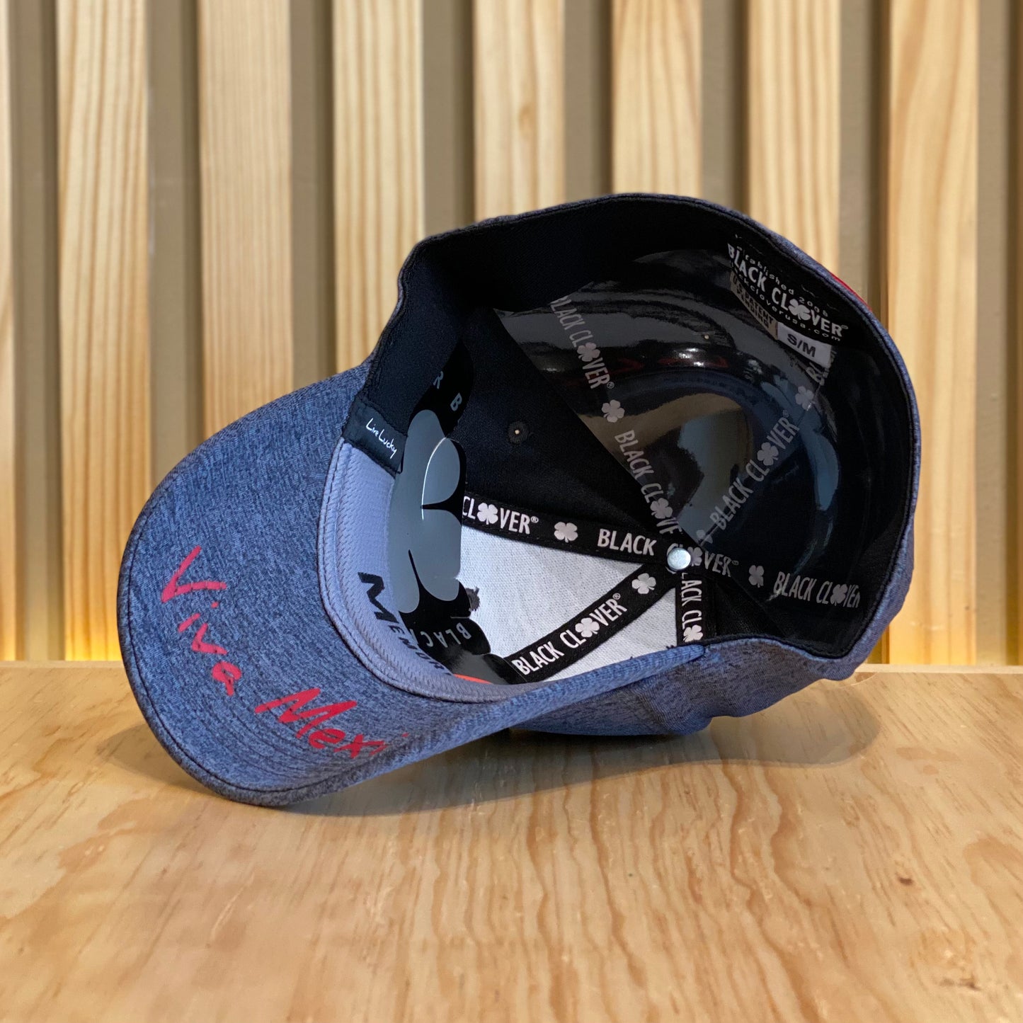Gorra Black Clover Lucky Heather Mexico Gris Bandera