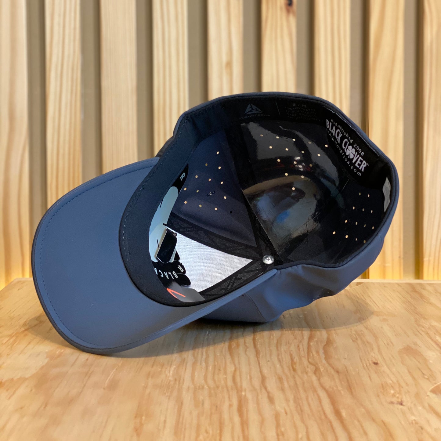 Gorra Black Clover Bc Seamless Luck 6 Oxford Negro Reflective