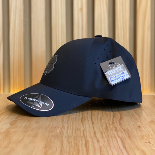 Gorra Black Clover Seamless Luck 2 All Luxury Negro Gris Reflective