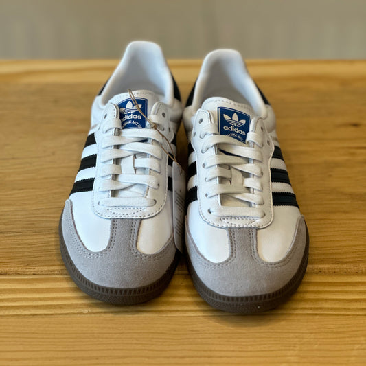 Tenis Adidas Samba OG C Clasico Blanco Negro IE3677 Junior