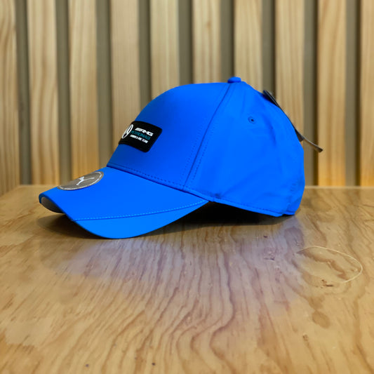 Gorra Puma Mercedes MAPF1 BB Cap 024818 04 Ajustable Azul Rey
