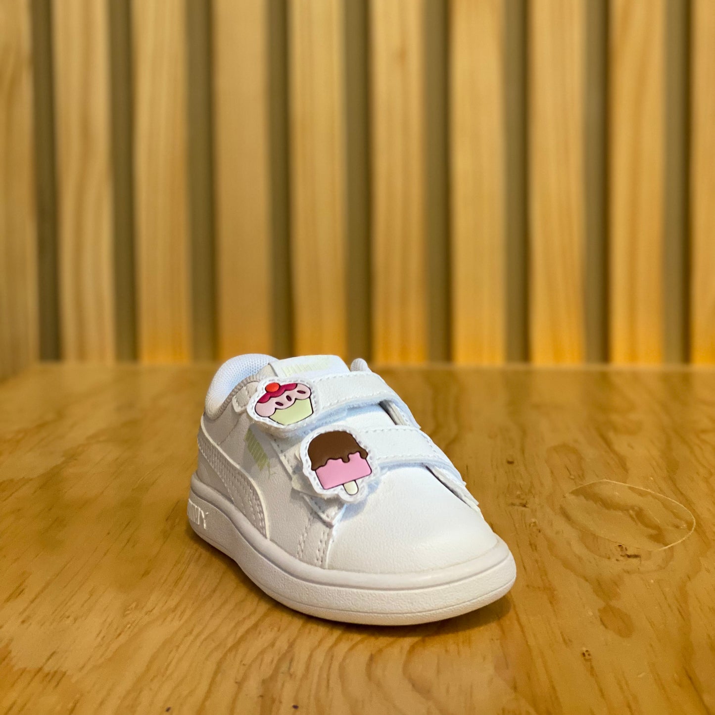 Tenis Puma Smash 3.0 Badges V INF 39728702 Blanco Verde