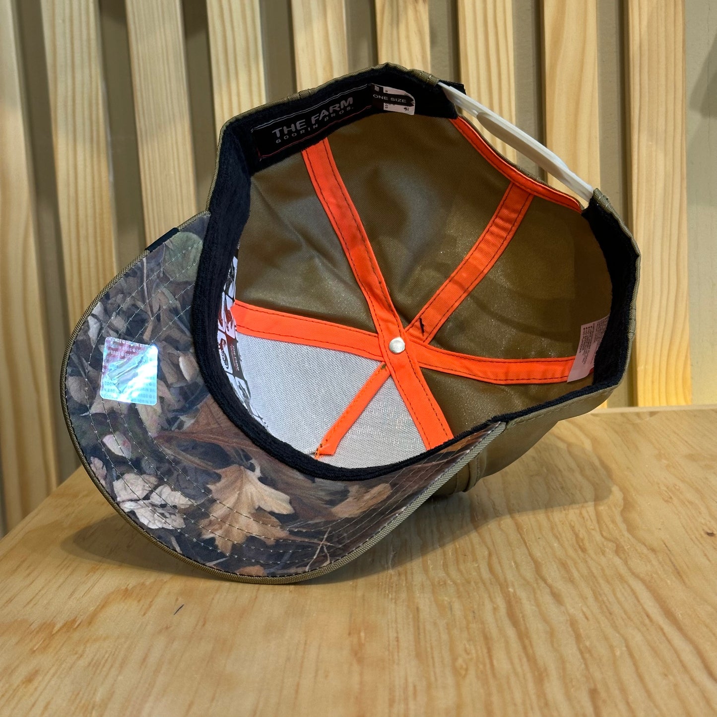 Gorra Goorin Bros Fierce Olivo Unitalla Ajustable