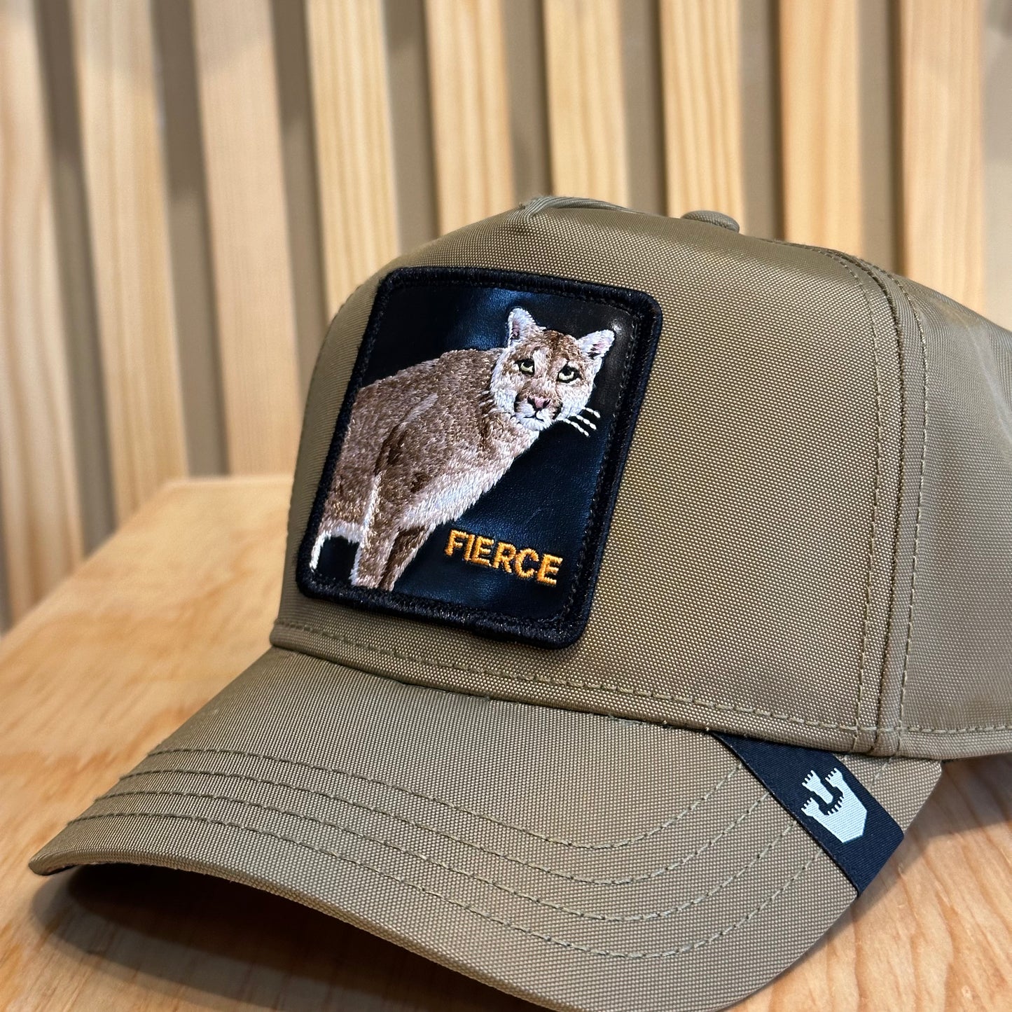 Gorra Goorin Bros Fierce Olivo Unitalla Ajustable