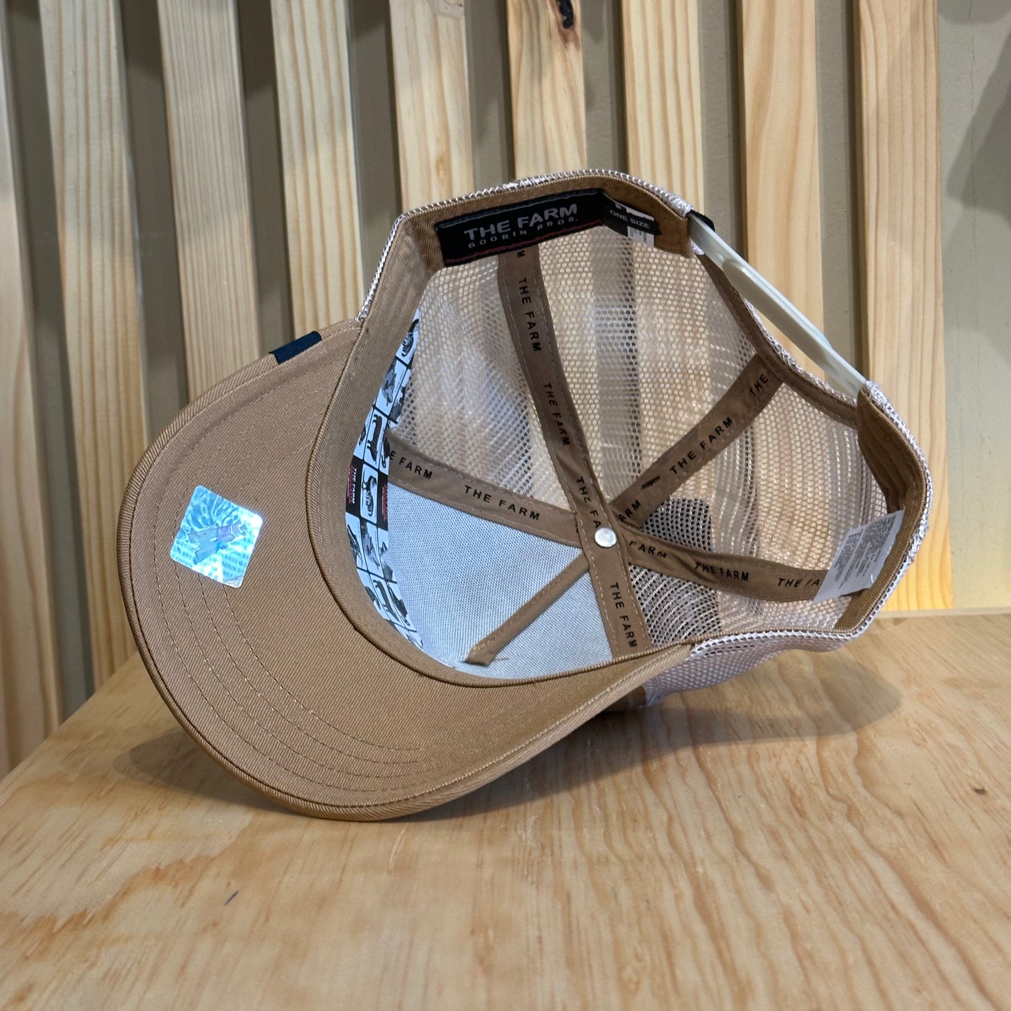 Gorra Goorin Bros Cock Khaki Café Unitalla Ajustable