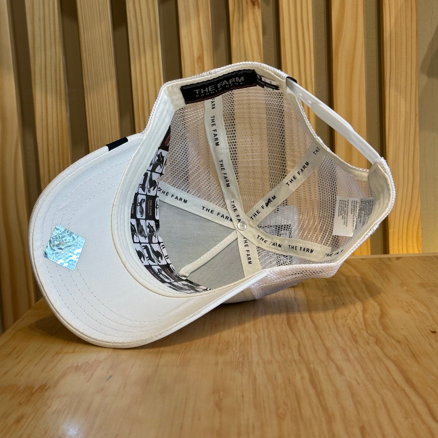 Gorra Goorin Bros Cock Snow Blanco Unitalla Ajustable