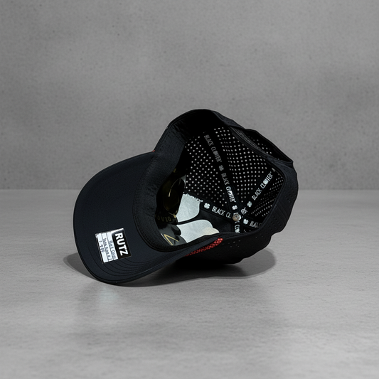 Gorra Black Clover Neon Nights 2 Negro Rojo Ajustable