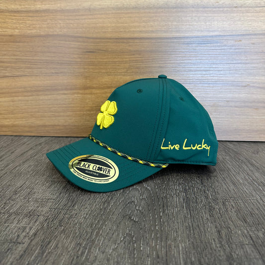 Gorra Black Clover Classic Rope 2 Verde Amarillo Ajustable