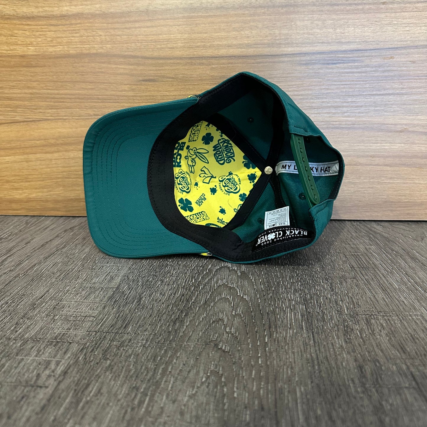Gorra Black Clover Classic Rope 2 Verde Amarillo Ajustable