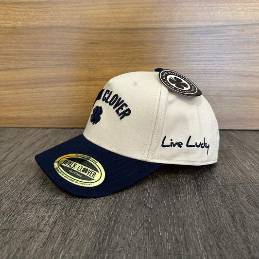 Gorra Black Clover Timeles 2 Beige Navy Ajustable