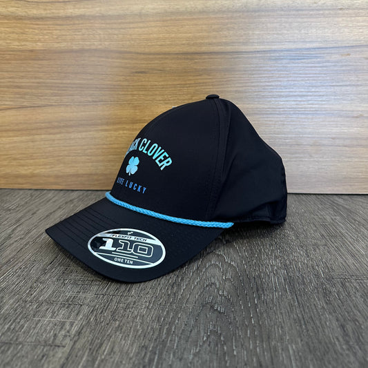 Gorra Black Clover Laguna 2 Negro Azul SnapBack Ajustable